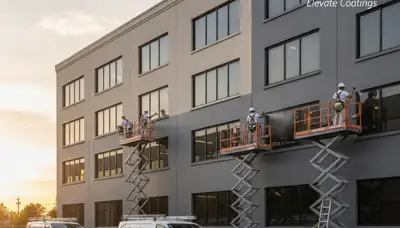 Professional commercial building painting in Harrisburg PA by expert business painters