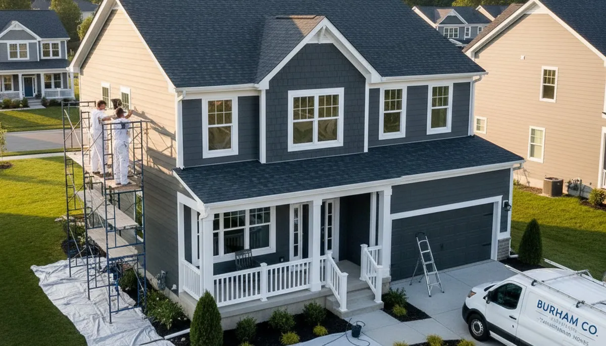 Harrisburg, PA house painters providing professional interior and exterior painting services