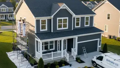 Harrisburg, PA house painters providing professional interior and exterior painting services