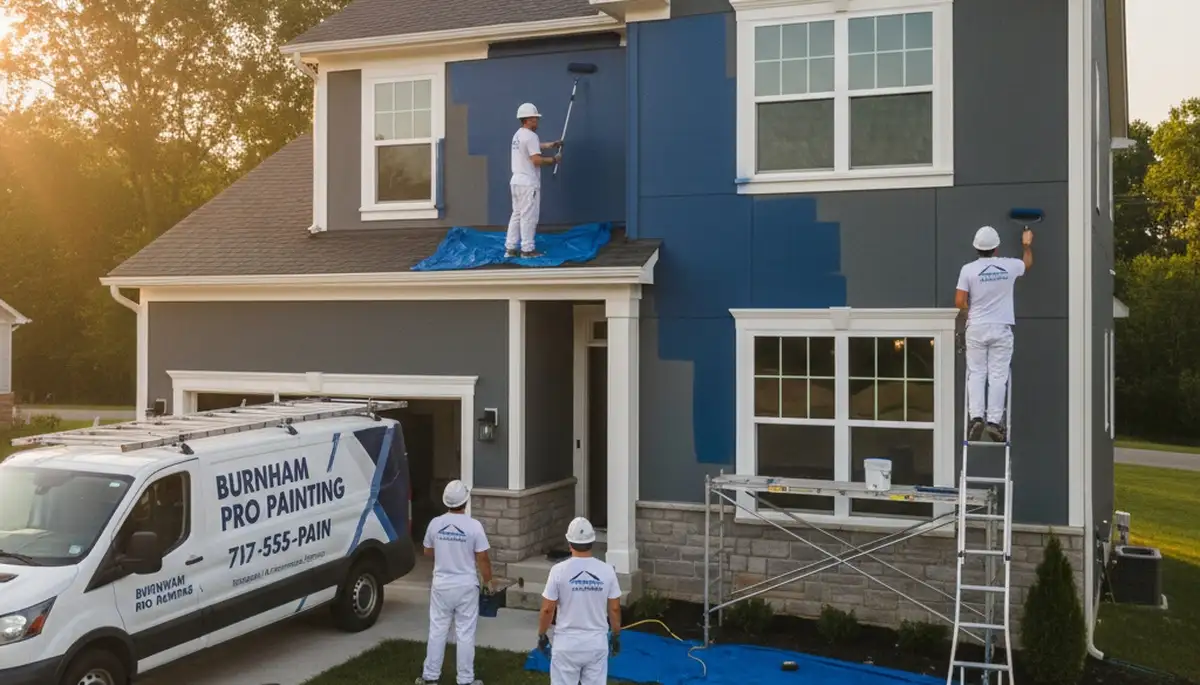 House painters serving Harrisburg, PA with professional residential painting services