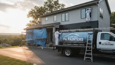 Professional house painters in Harrisburg PA providing expert exterior home painting services