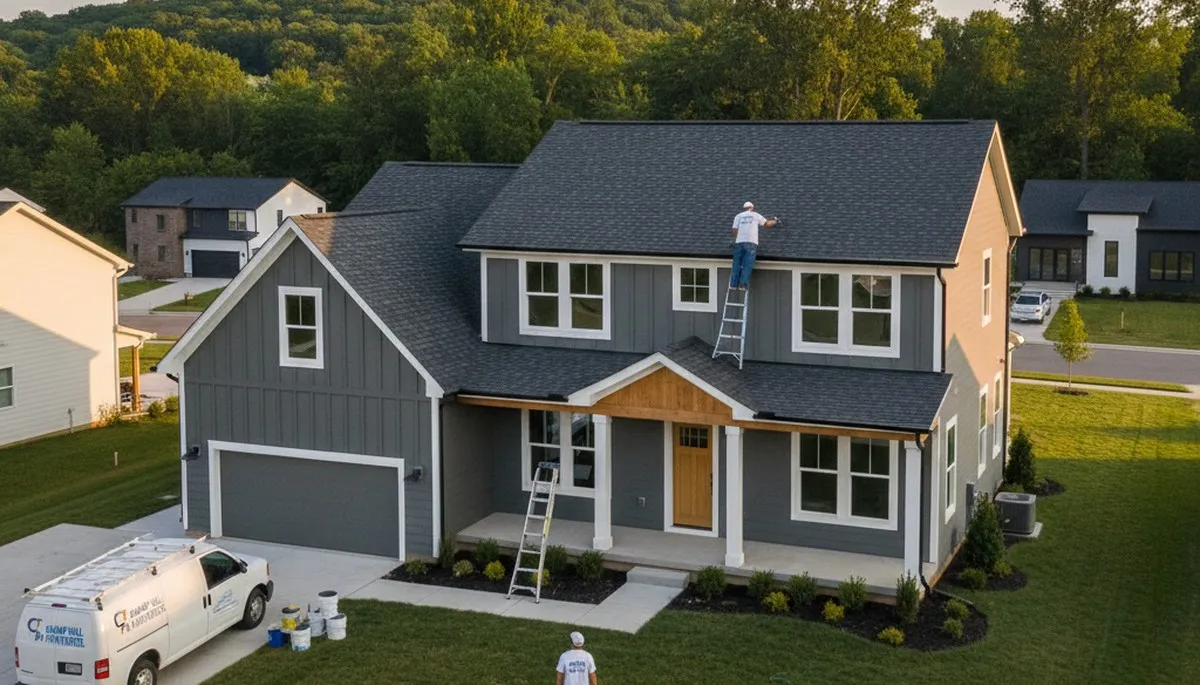 Professional house painters in Harrisburg PA providing expert exterior and interior painting services