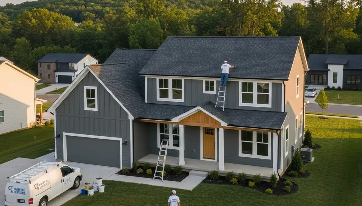 Professional house painters in Harrisburg PA providing expert exterior and interior painting services