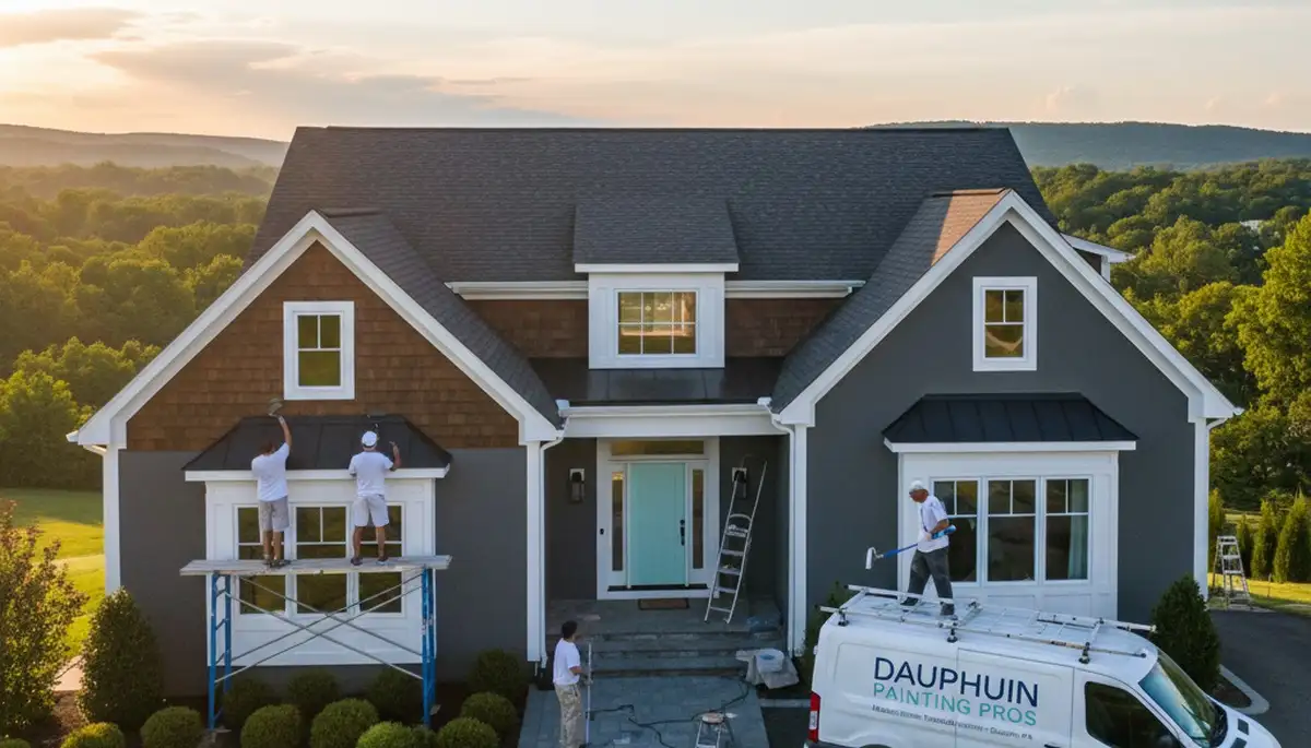 Professional house painters in Harrisburg PA providing expert exterior home painting services