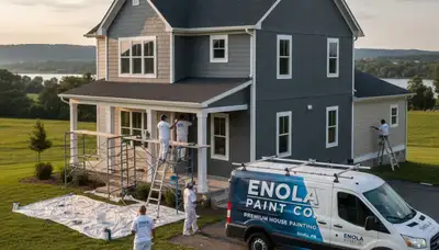Professional house painters in Harrisburg PA transforming home exteriors with quality paint services