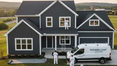 House painters in Harrisburg, PA providing professional interior and exterior painting services
