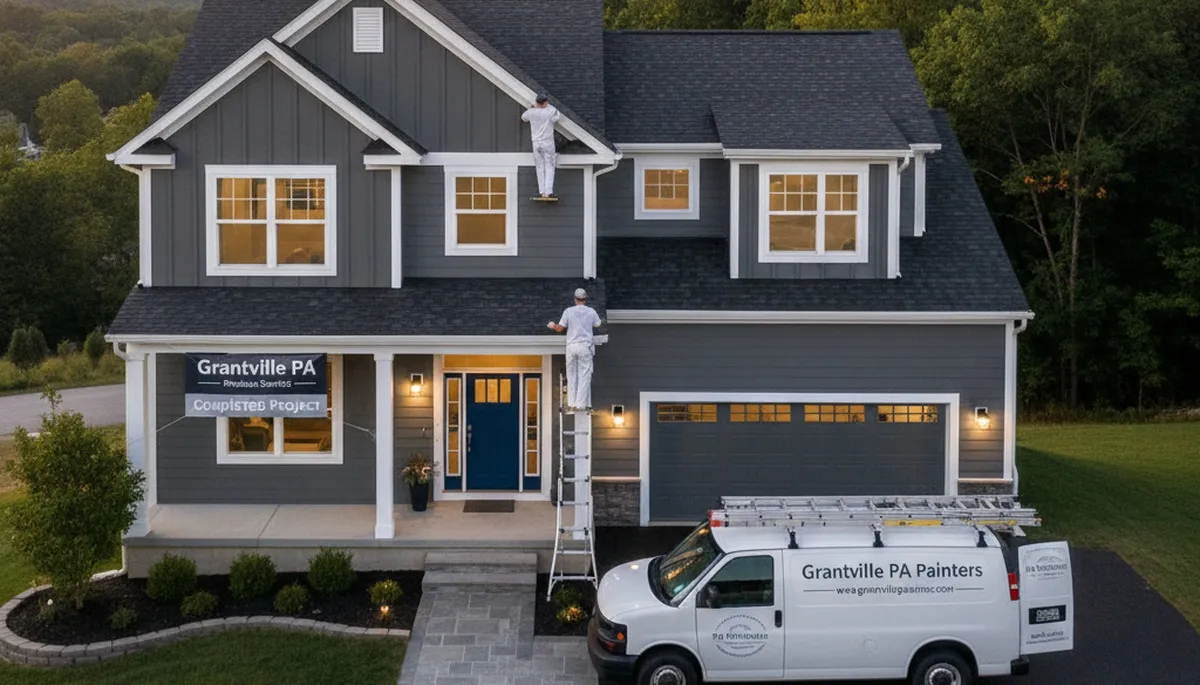 Professional house painting services in Harrisburg, PA for residential interior and exterior painting