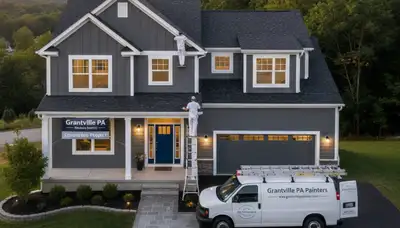 Professional house painting services in Harrisburg, PA for residential interior and exterior painting