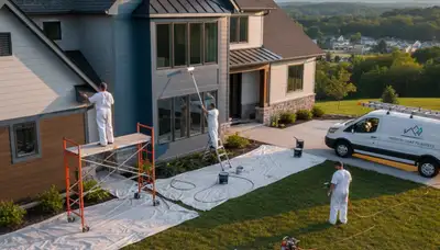 House painters serving Harrisburg, PA for interior and exterior painting services