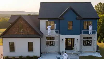 House painters serving Harrisburg, PA for interior and exterior residential painting services