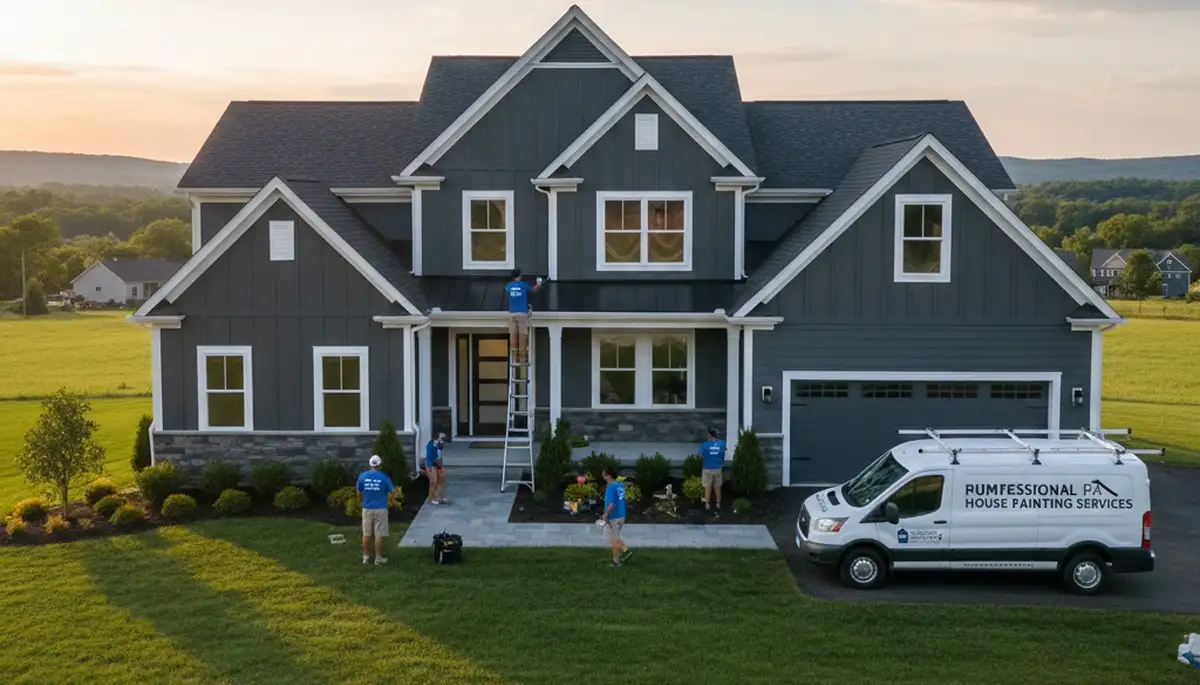 House painters in Harrisburg, PA providing professional residential painting services
