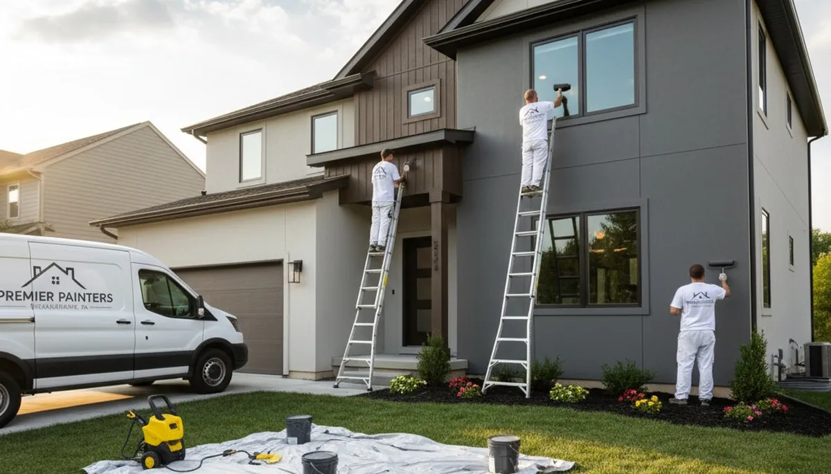 House painting service in Harrisburg, PA by Harrisburg Painters for residential interior and exterior projects