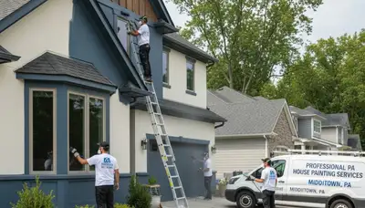 House painters serving Harrisburg, PA with professional interior and exterior painting services
