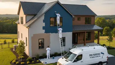 House painters serving Harrisburg, PA for interior and exterior home painting services