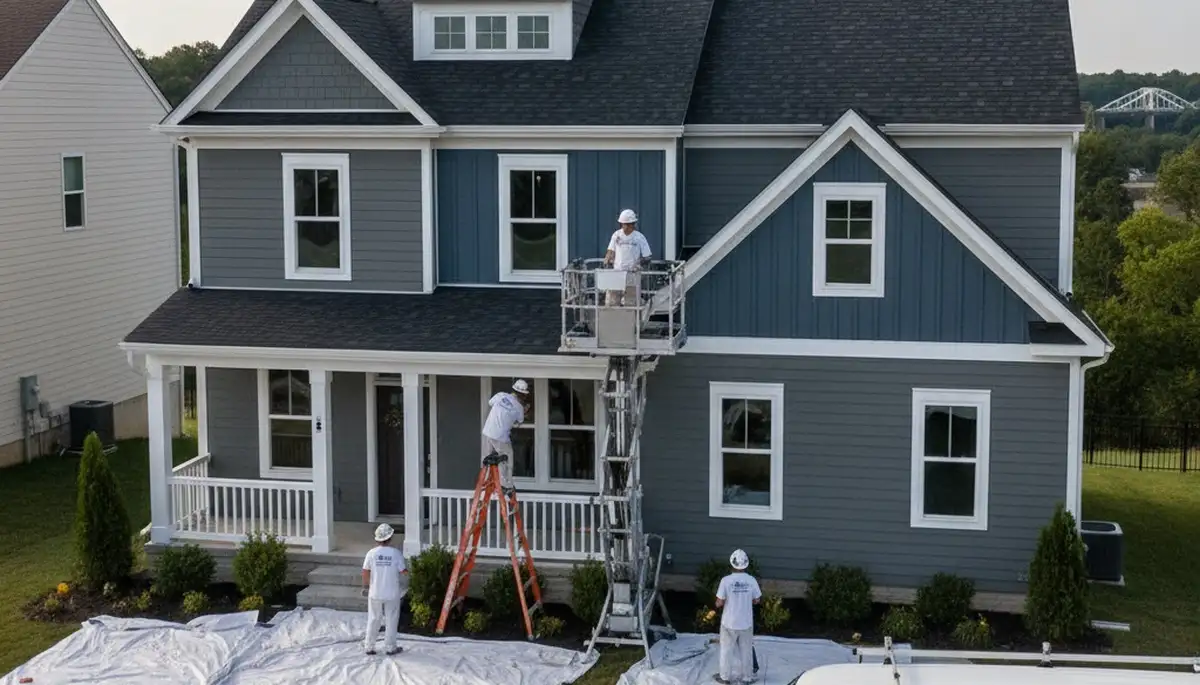 House painters in Harrisburg, PA providing professional interior and exterior painting services