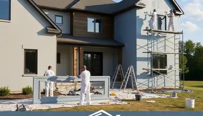 House painters in Harrisburg, PA providing professional residential painting services