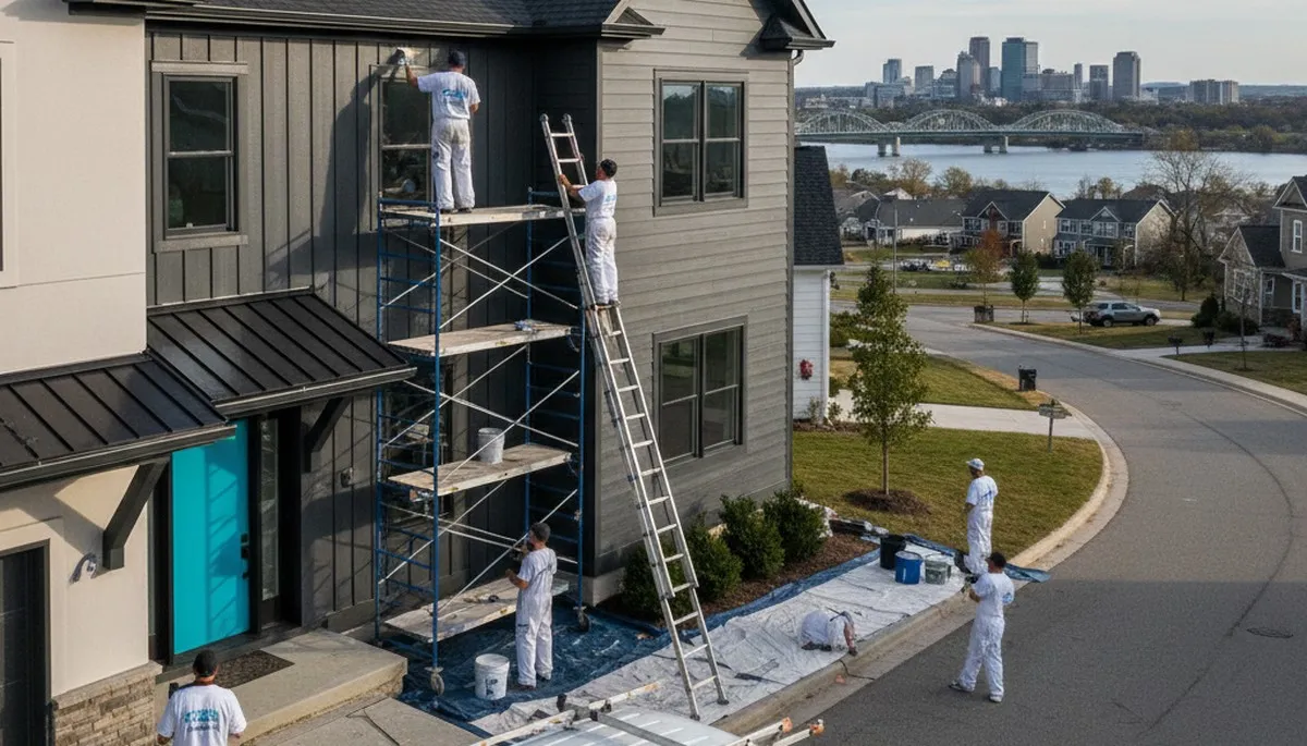 Professional house painting services in Harrisburg, PA by Harrisburg Painters