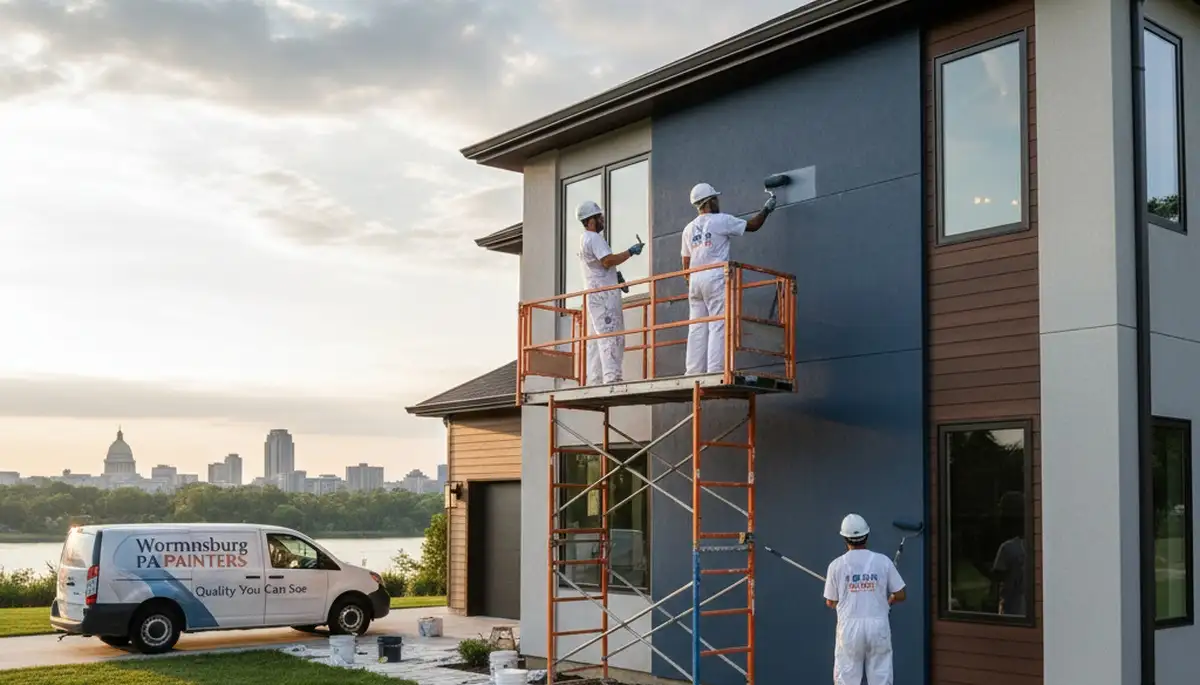 Professional house painting services in Harrisburg, PA for residential exterior and interior projects