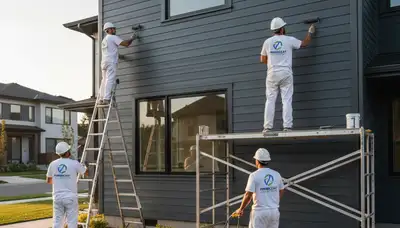 Professional siding painting by expert exterior painters in Harrisburg, PA homes